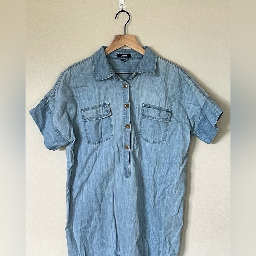 Chaps vintage denim dress